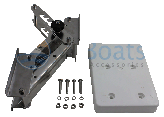 AUXILIARY OUTBOARD BRACKET STAINLESS STEEL MOTOR UPTO 20HP or 55KGS